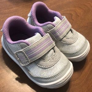 EUC Stride Rite Jessie Baby/Toddler Girls Sneakers